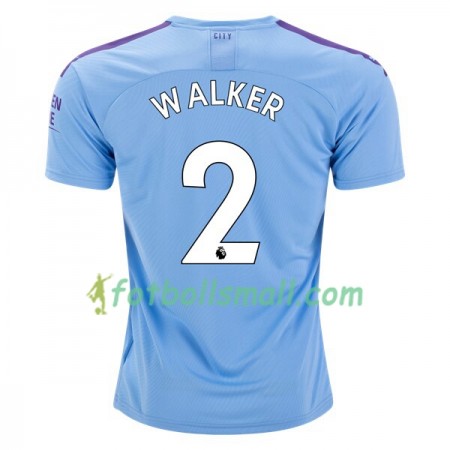 Manchester City Fotbollströjor Walker 2 Hemma tröja 2019/20 Kortärmad